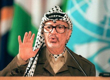 Jaser Arafat - niekwestionowany przywódca Palestyńczyków