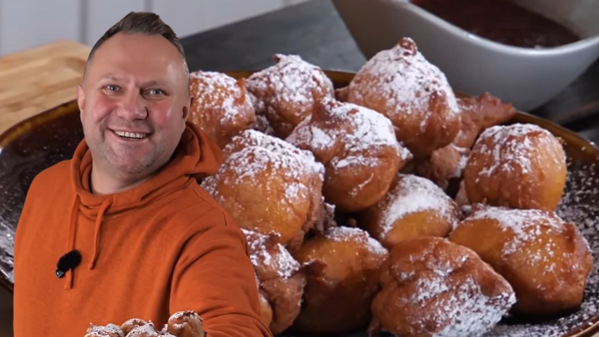 Strzelczyk zrobił pączki z ricottą