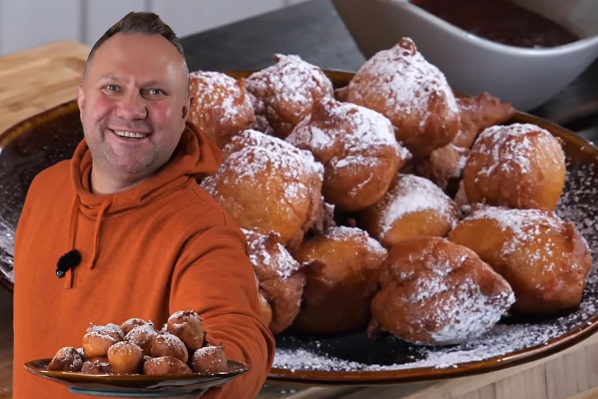 Strzelczyk zrobił pączki z ricottą