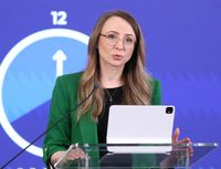 Na zdjęciu ministra pracy, rodziny i polityki społecznej Agnieszka Dziemianowicz-Bąk