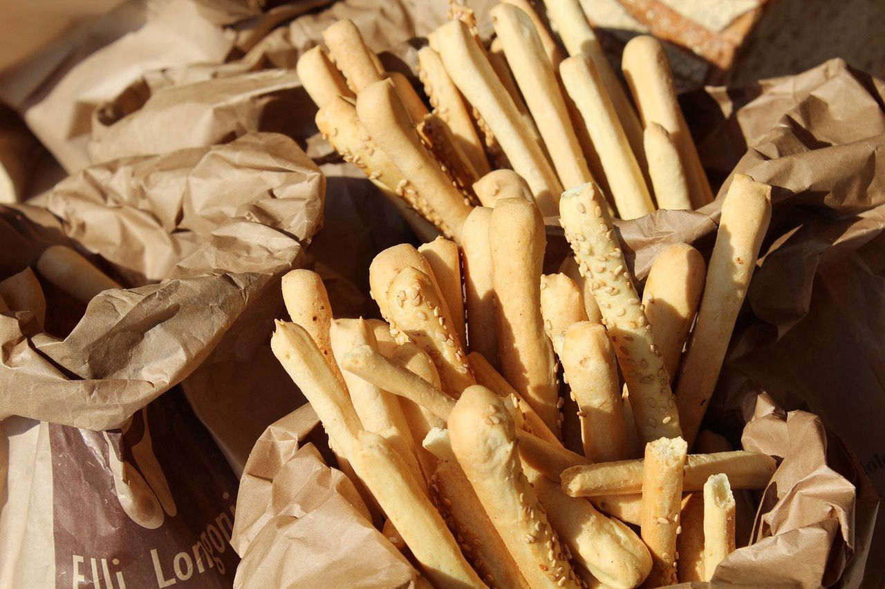 Crispy sticks with cottage cheese - Delicious