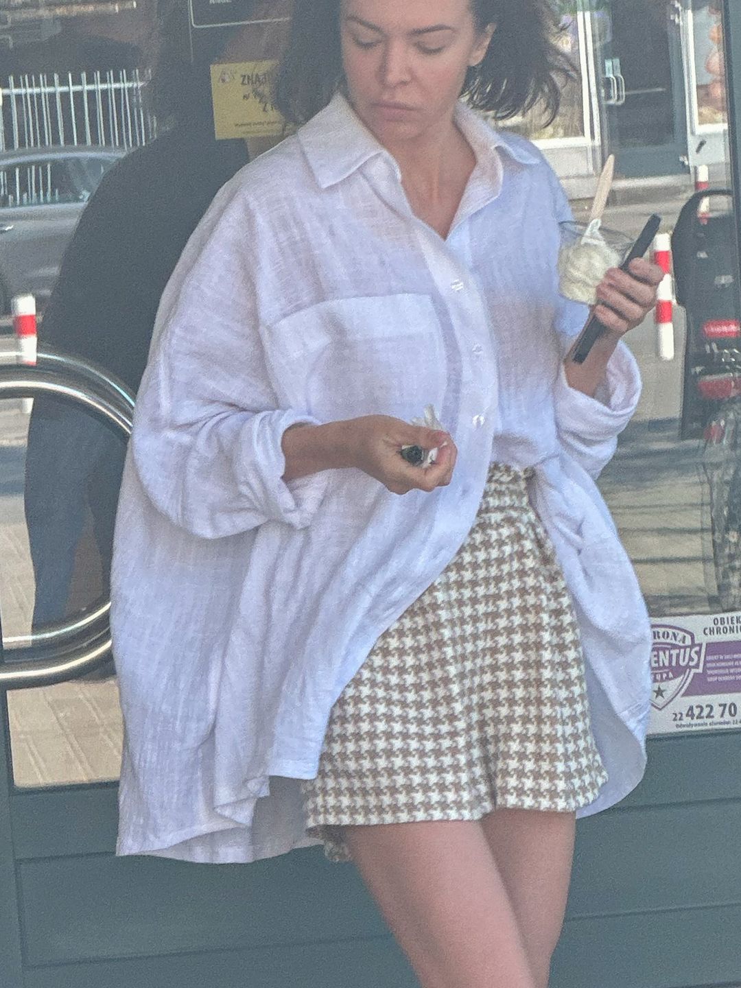 Anna Wendzikowska na lodach