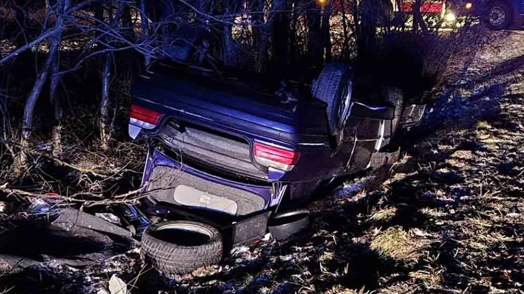 Zdjęcie z miejsca wypadku