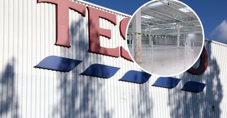 Puste hale straszą? Były tam markety Tesco