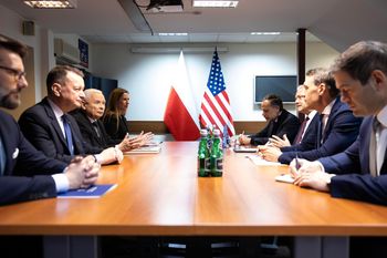 "Szczególna satysfakcja". Kaczyński o spotkaniu z ambasadorem USA