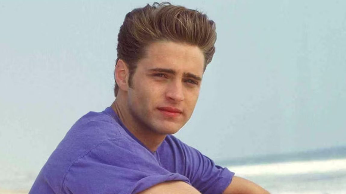 Jason Priestley/ kadr z serialu "BH90210"
