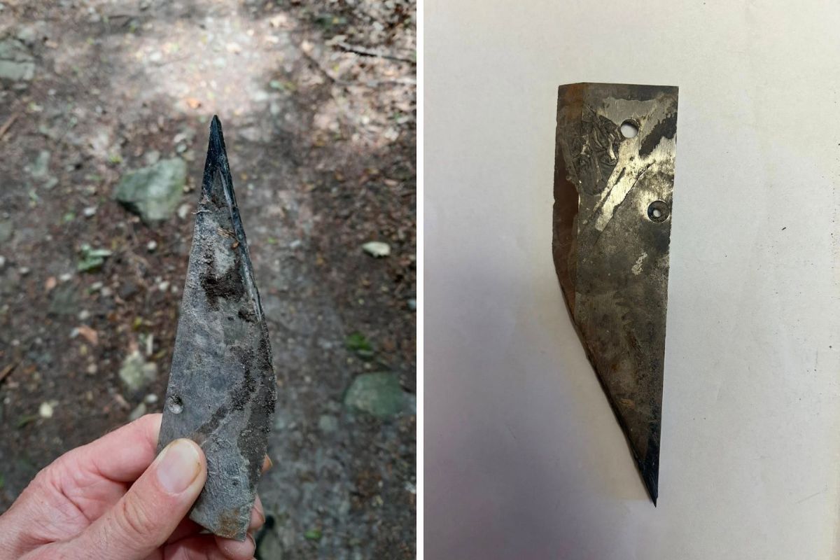 Niebezpieczne znalezisko w lesie