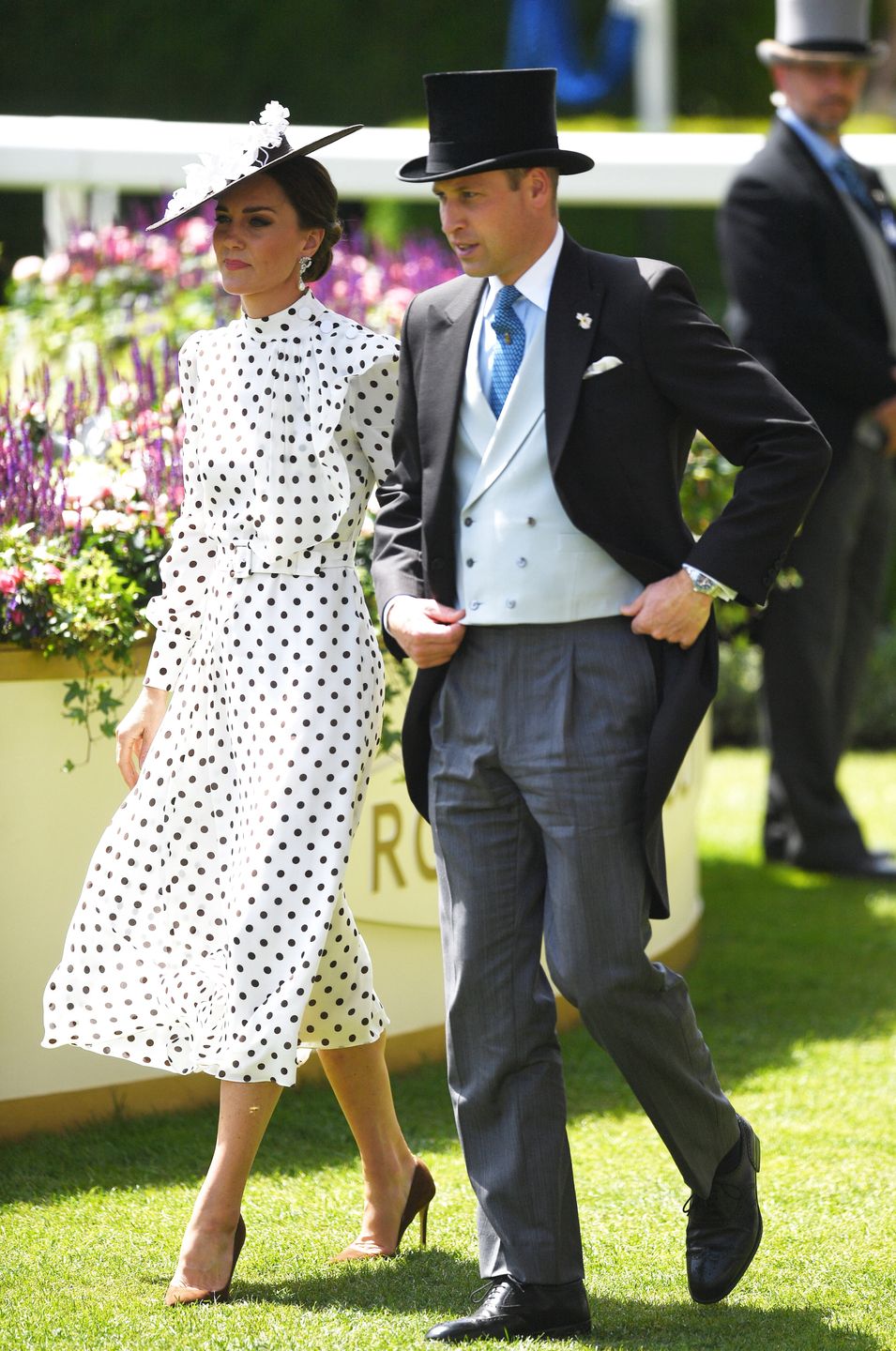 Książę William i księżna Kate na królewskich wyścigach konnych w Ascot 