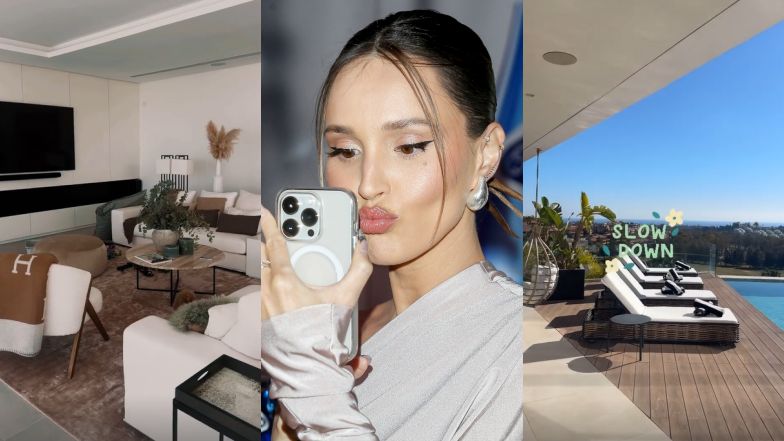 Marina Łuczenko chwali się hiszpańską willą