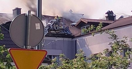 Pożar liceum w Grodzisku Mazowieckim. Mamy relację świadka (DUŻO ZDJĘĆ)