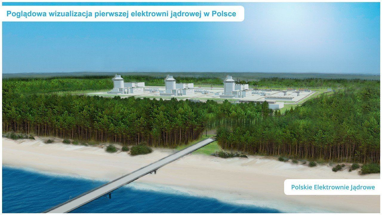 Pierwsza w Polsce elektrownia jądrowa ma powstać w gminie Choczewo