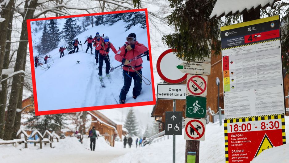 W Tatrach zamknięte są wszystkie szlaki. TOPR ostrzega przed jakimkolwiek wyjściem.