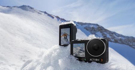 Trzyma poziom i... pion - DJI Osmo Action 3