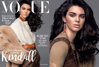 Spuchnięta twarz Kendall Jenner w tureckim "Vogue'u"