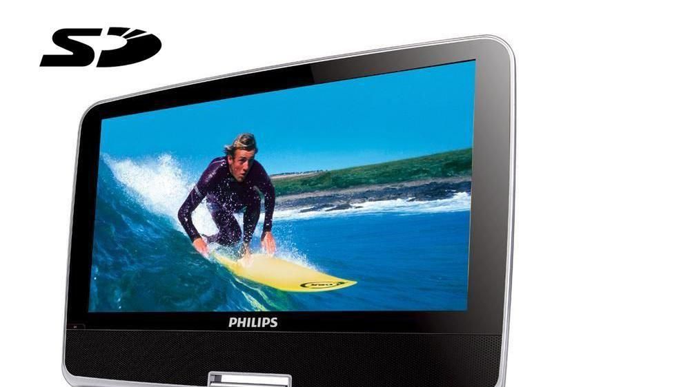 Philips PET744. Obrotowe DVD 1