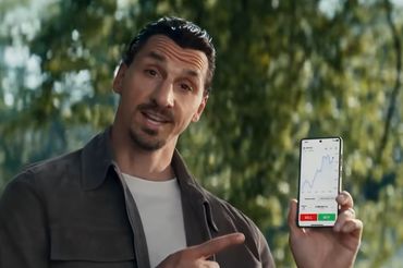 Zlatan Ibrahimović w reklamie XTB