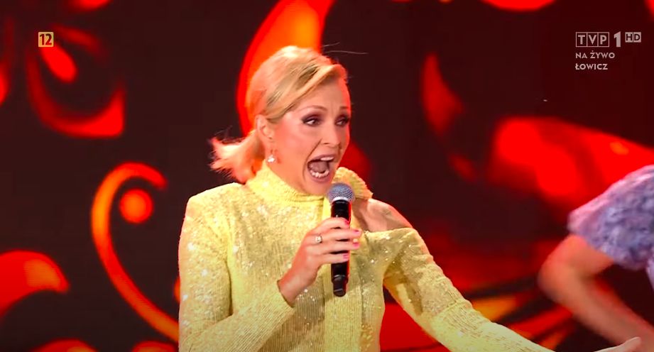 Helena Vondrackova na koncercie TVP. Wystąpiła z playbacku, a to dopiero początek