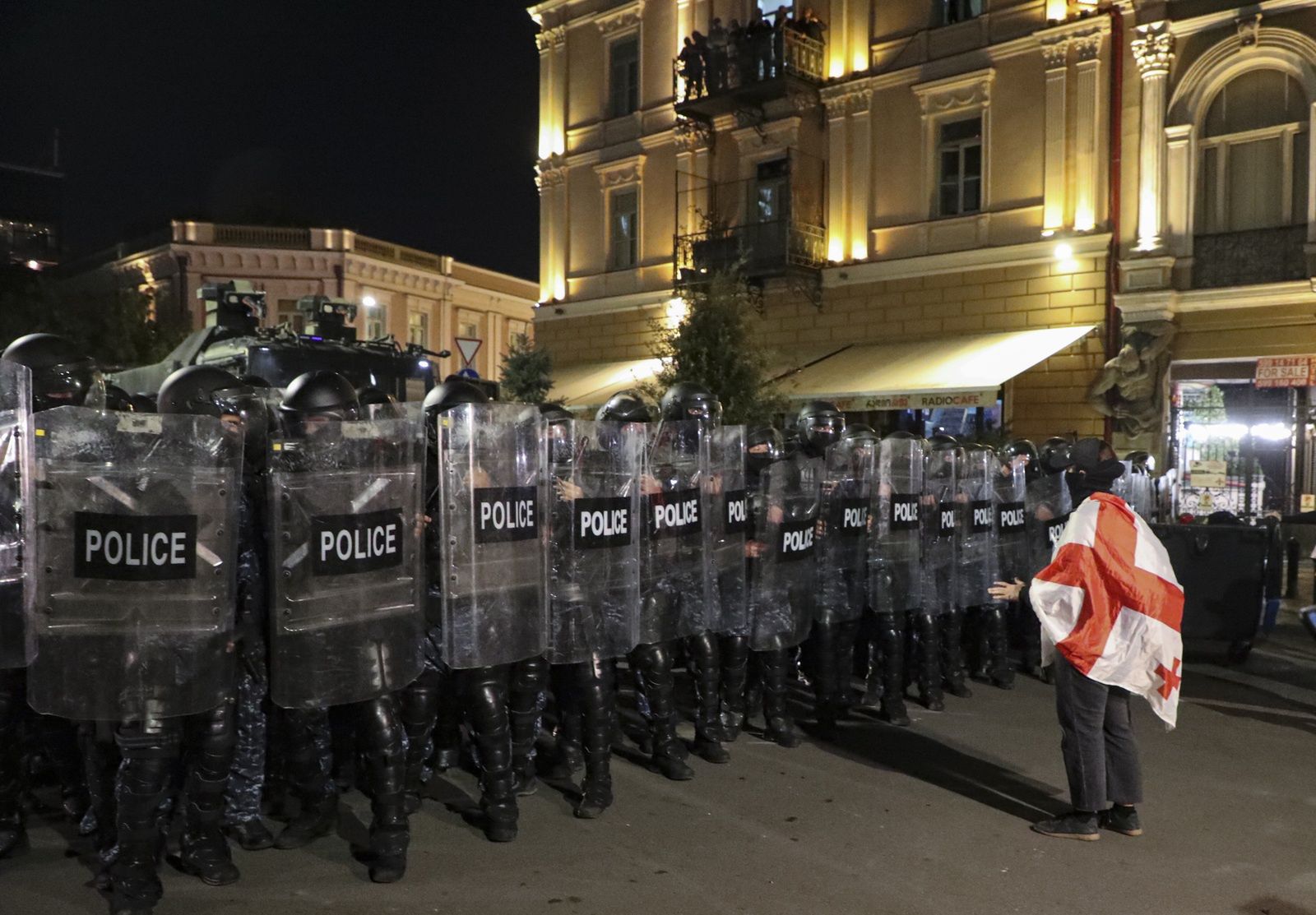 Protesty w Gruzji