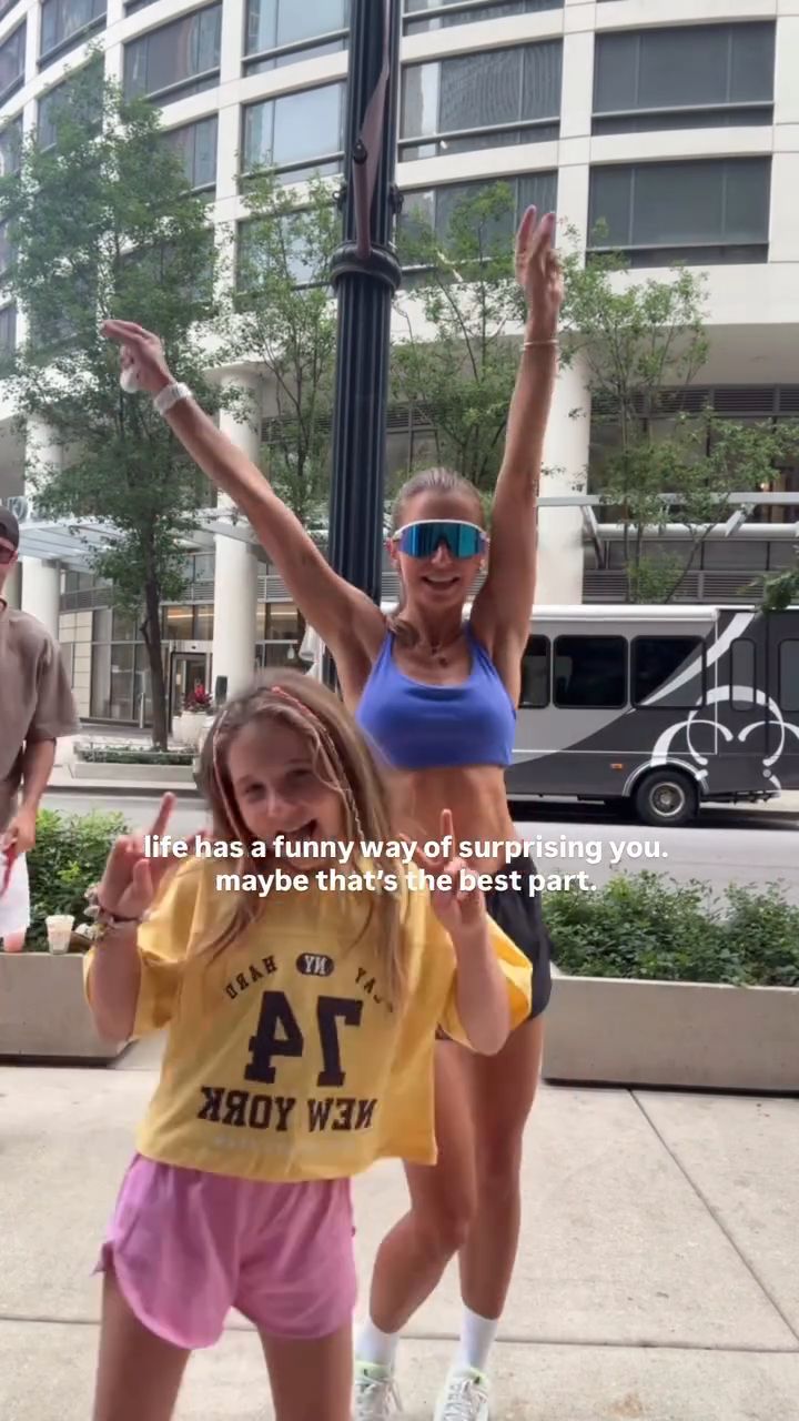 Anna Lewandowska z córką