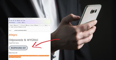 Podszywają się pod Allegro - z rozmachem, ale czy skutecznie?