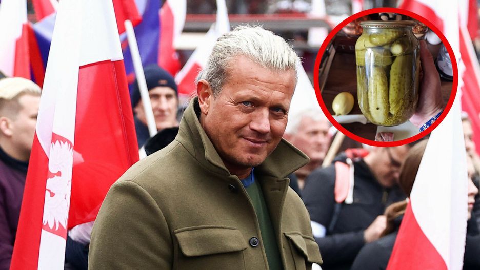 Jarosław Jakimowicz chwali się pamiątkami z Białorusi