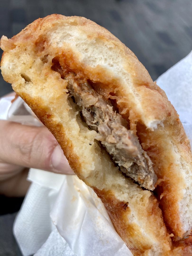 Wet burger
