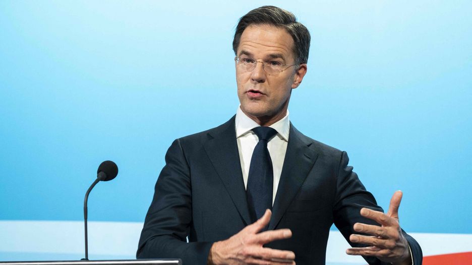 Premier Holandii Mark Rutte