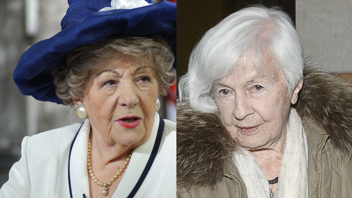 Hanka Bielicka i Danuta Szaflarska