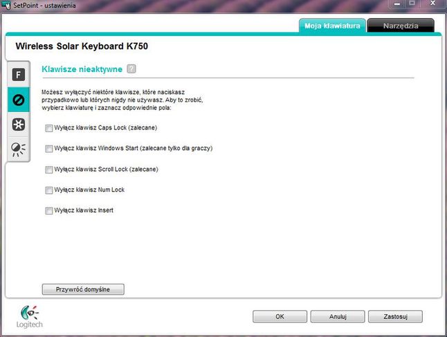 Logitech SetPoint