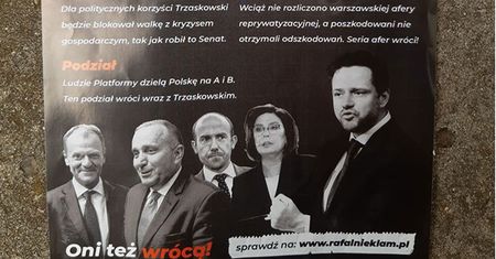 Wybory 2020. "Wróci podział, bieda i afery". Poczta Polska rozprowadza ulotki, które straszą Rafałem Trzaskowskim