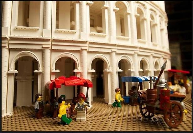 Wspaniałe Koloseum z 200 tys. klocków Lego. Kto pobije kolejny rekord? 6