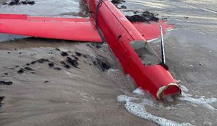 Łotwa. Na plaży znaleziono szczątki drona