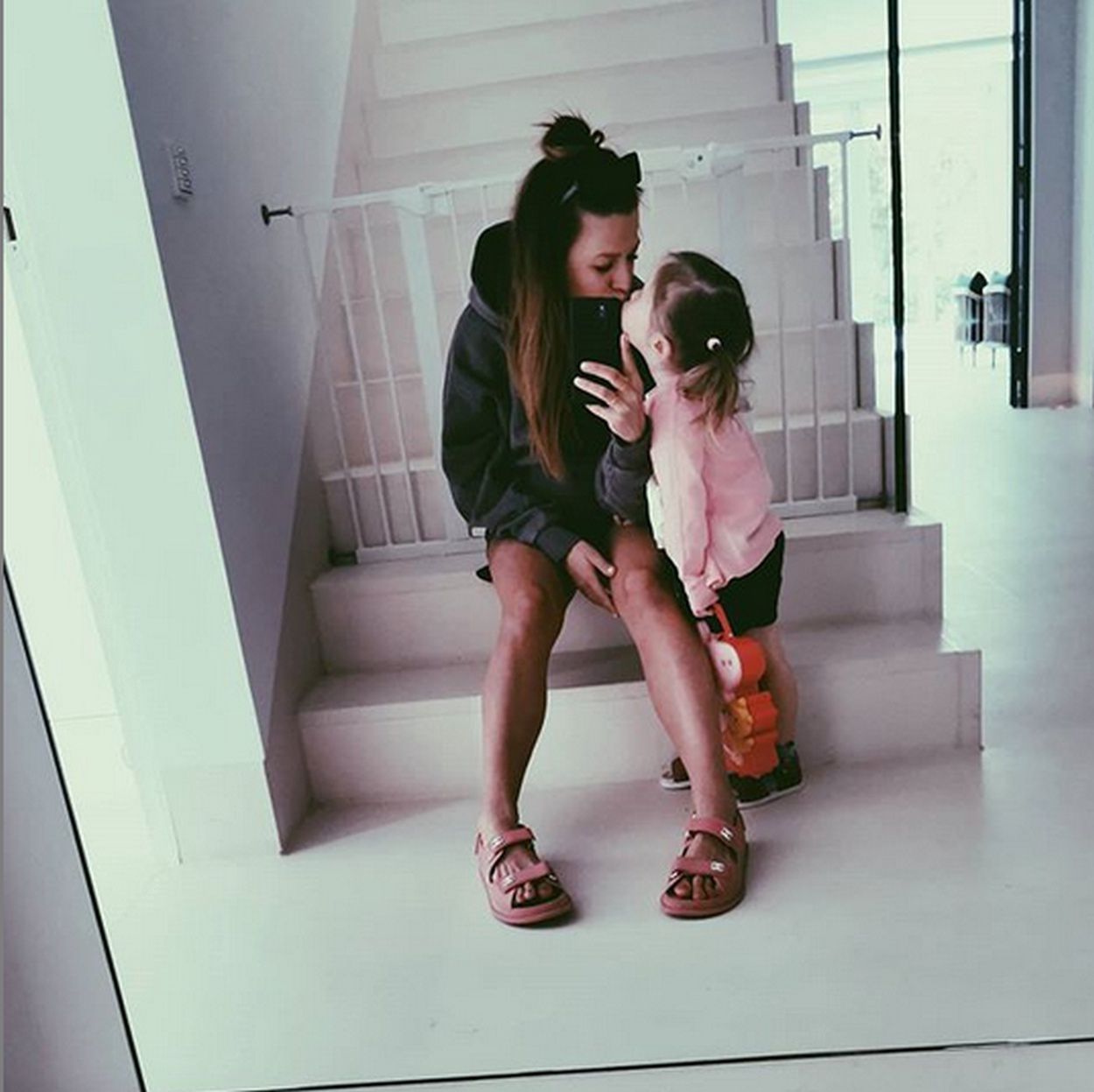 Anna Lewandowska i Klara Lewandowska