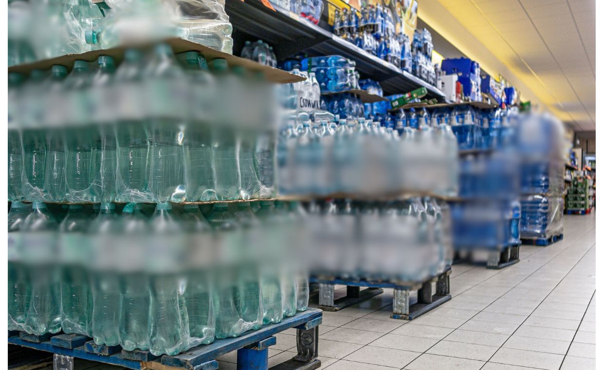 People are buying out water. (illustrative photo)