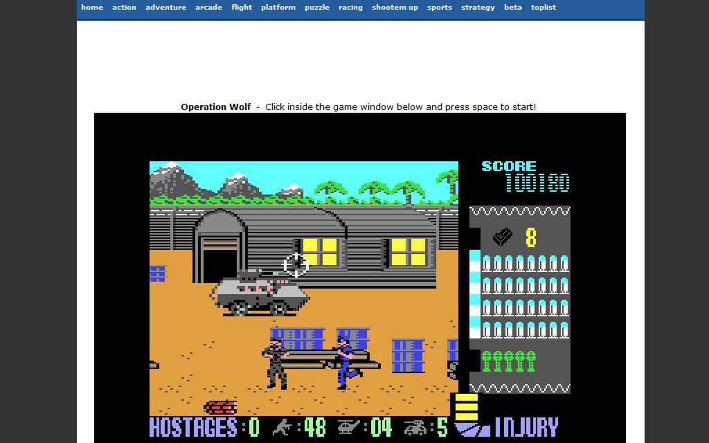 Operation Wolf - stary hit z C64