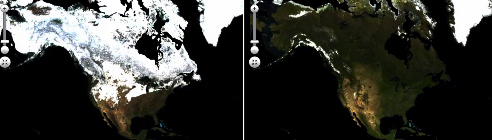 Google Earth na przestrzeni dziejów, czyli jak zmienia się Ziemia 3