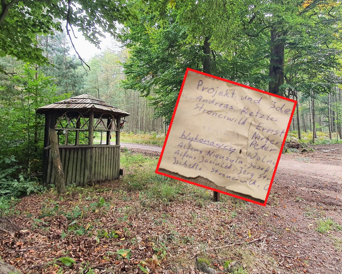 Niezwykłe znalezisko w remontowanej kapliczce