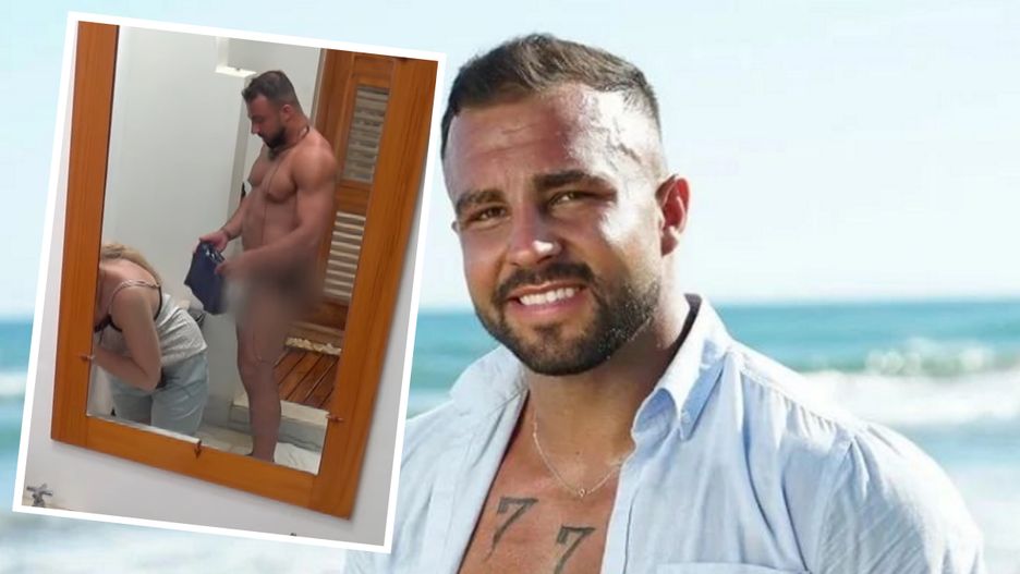 Grzegorz nie wstydził się rozbierać przy dziewczynach