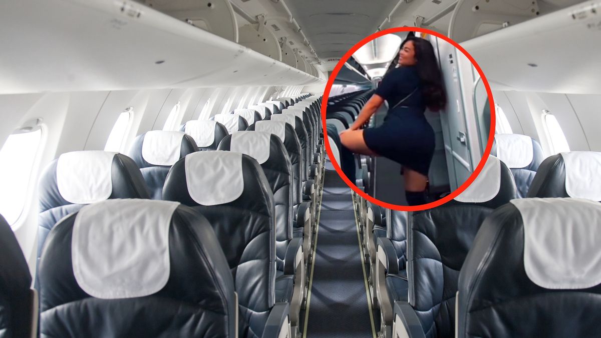 Stewardesa została zwolniona przez film, który nagrała