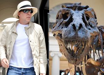 Nicolas Cage kupił kradzioną czaszkę dinozaura! Oddał ją muzeum w Mongolii