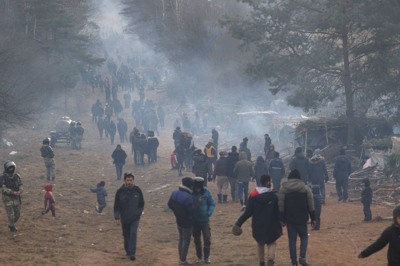 Niepokojące doniesienia z Litwy. "Grupa migrantów przesuwa się w stronę Polski"