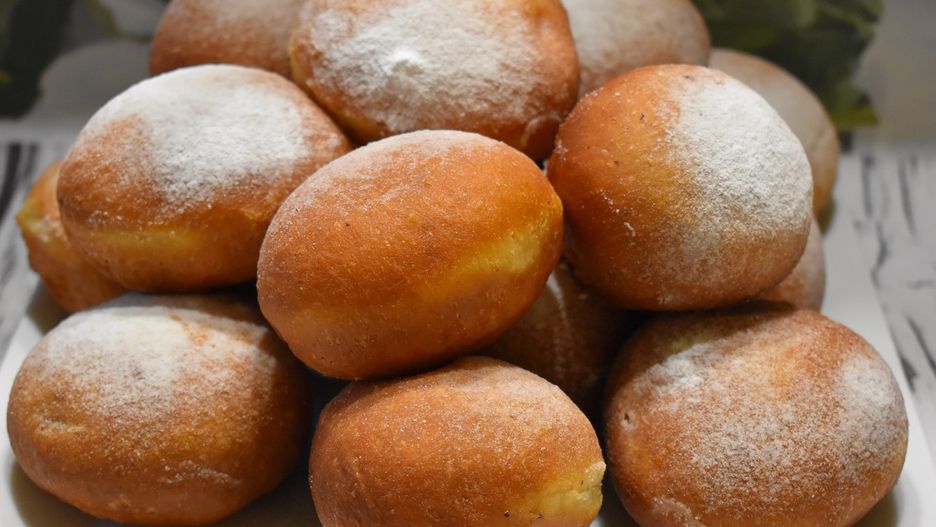 Puszyste i lekkie pączki