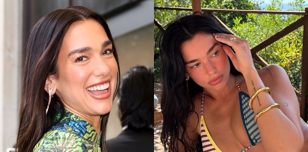 Przyodziana w BIKINI Dua Lipa pręży się na leżaku podczas niekończących się wakacji. Małżeństwo jej służy? (FOTO)