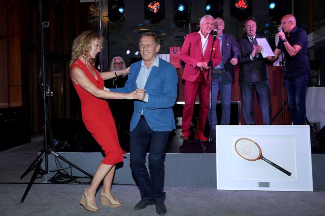 Beata Ścibakówna i Jan Englert uwielbiają tańczyć i grać w tenisa