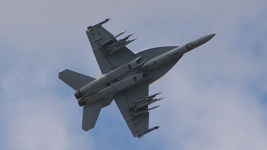 F/A-18 Super Hornet jest podstawowym myśliwcem lotnictwa amerykańskiej marynarki wojennej