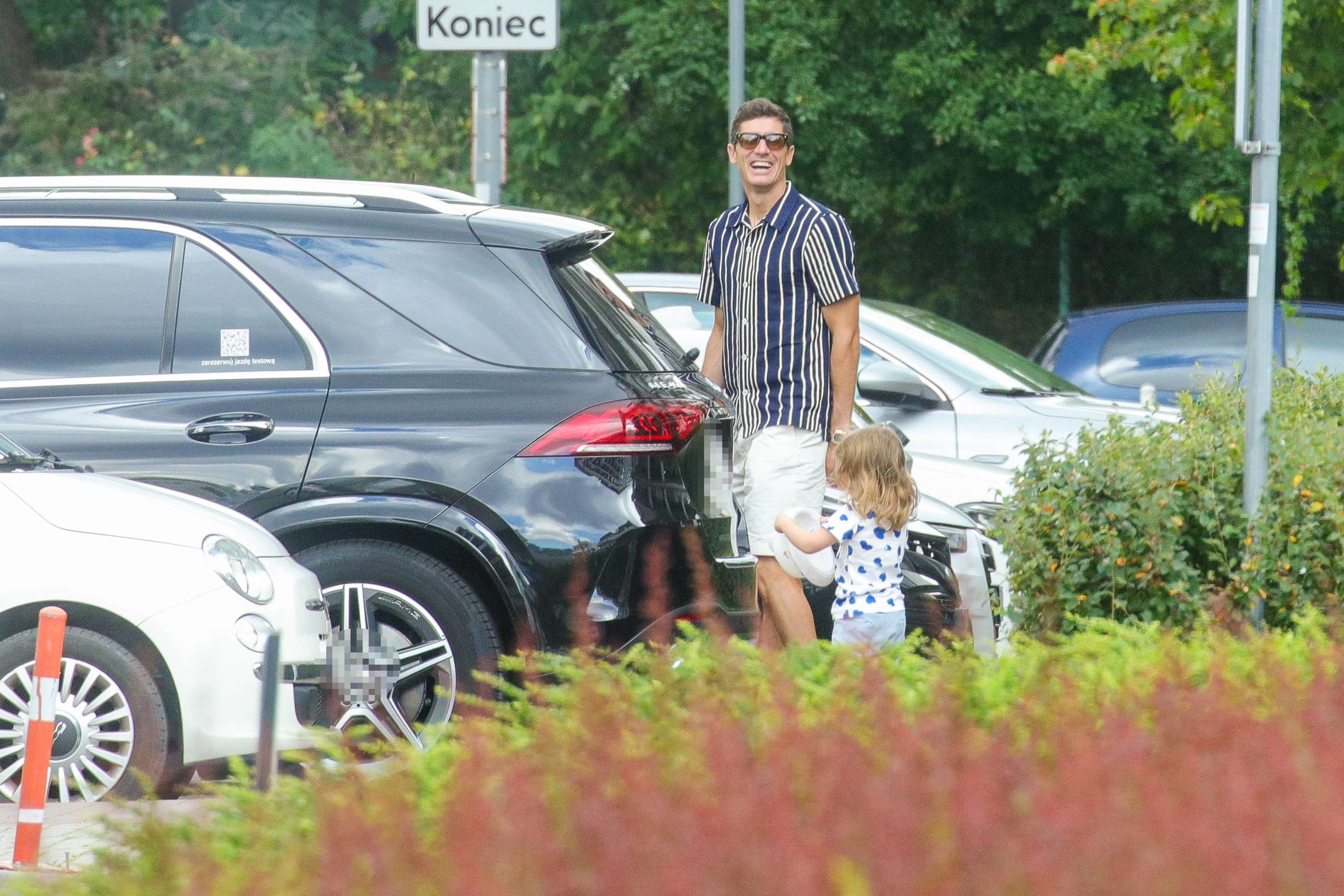 Robert Lewandowski zabrał Klarę na lody