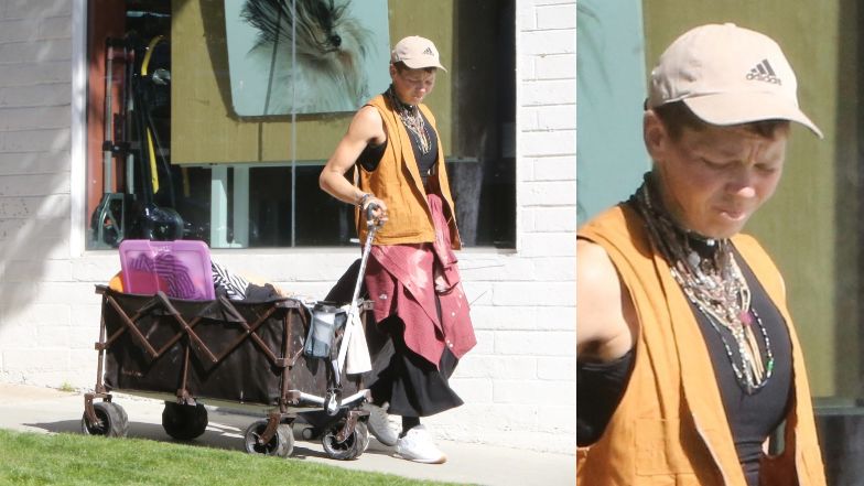 Bezdomna Loni Willison przemierza ulice West Hollywood