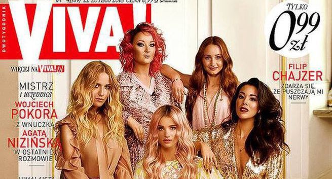 Jessica Mercedes, Maffashion, Macademian Girl, Red Lipstick Monster i Little Mooonster96 na okładce „Vivy!”. Nowa strona w internecie