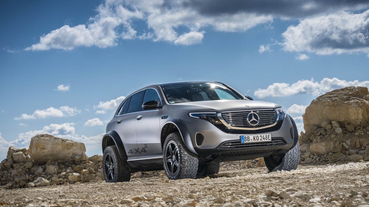 Mercedes EQC 4x4...do kwadratu