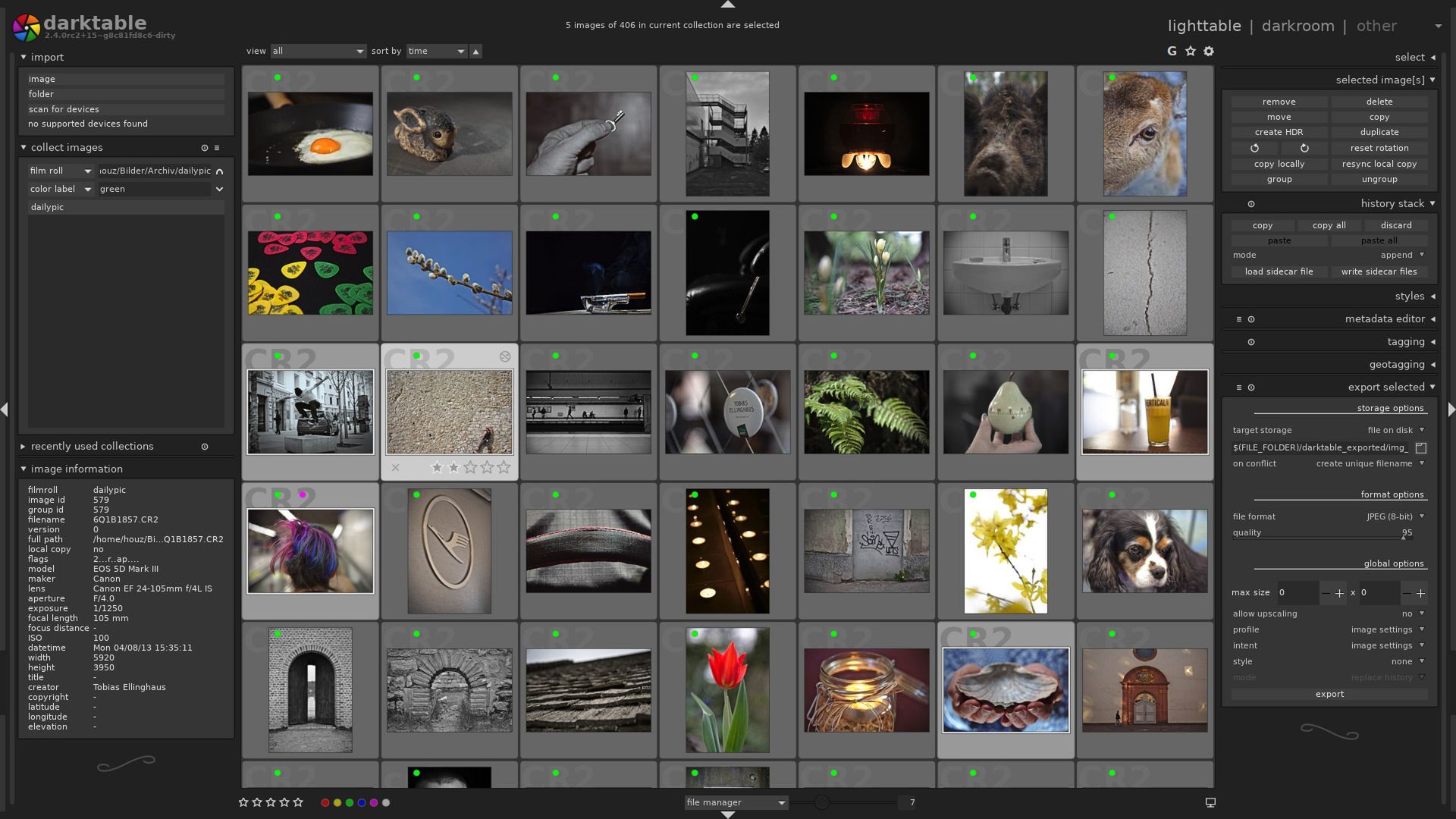 Darktable - darmowa alternatywa dla Lightrooma, teraz dostępna także na Windowsa 2